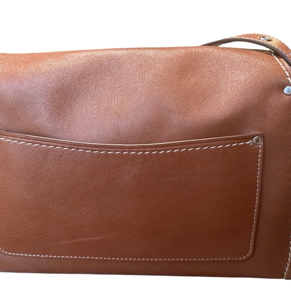 ❤️ Coach Western Tabby Silver/Burnished Amber CT721 Soft Leather Satchel - Picture 5 of 8